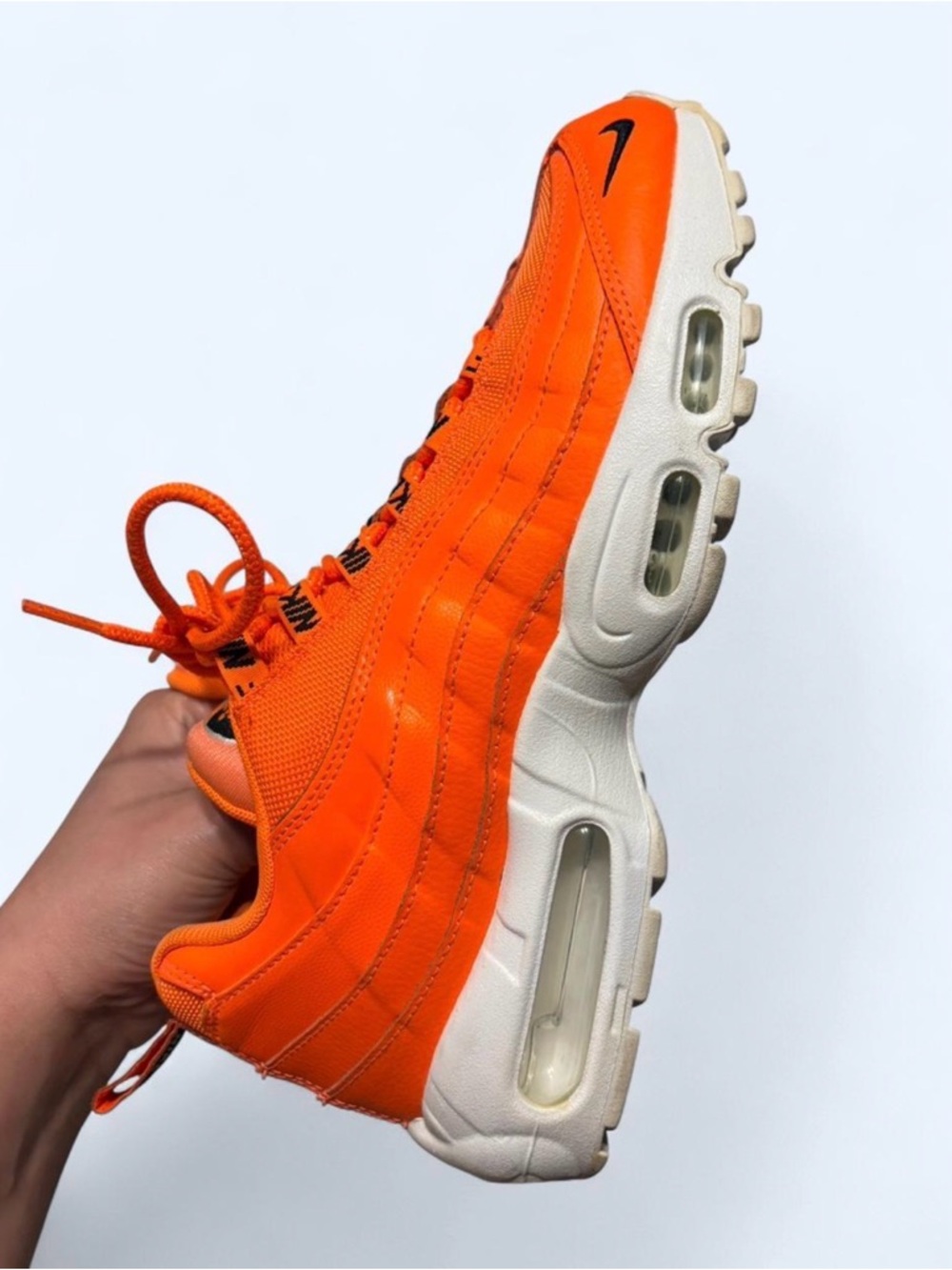 Nike Air Max 95 Premium “Overbranded” Sneakers Men’s Size 8 - Picture 6 of 6